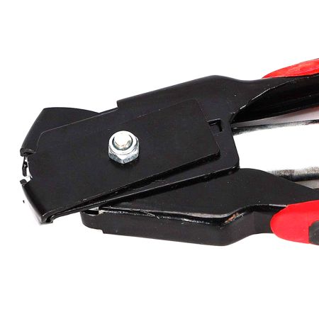 Инструмент скобообжимной С-тип для клеток автоматический 8-12 мм, красный