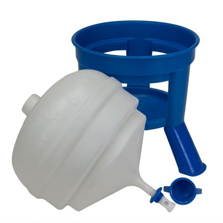 Поилка сифонная 20 л на ножках для кур, домашней птицы