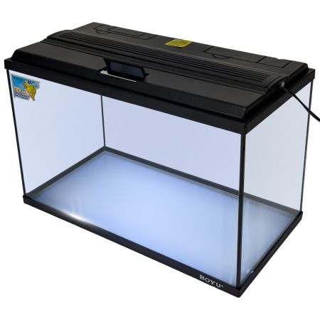 Аквариум Boyu FG-10 37 л с LED-лампой, черный
