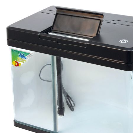 Аквариум Boyu MS-420M 31 л с сенсорным LED светильником и фильтром, черный