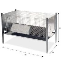 Клетка для кроликов 102 см