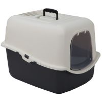 Туалет-домик для кошек Solitude Range 55х44х43 см, серый