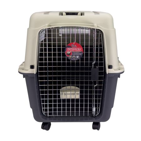 Переноска Departures Range 90х60х68 см для кошек и собак Pet Choice, стандарт IATA, с колесами