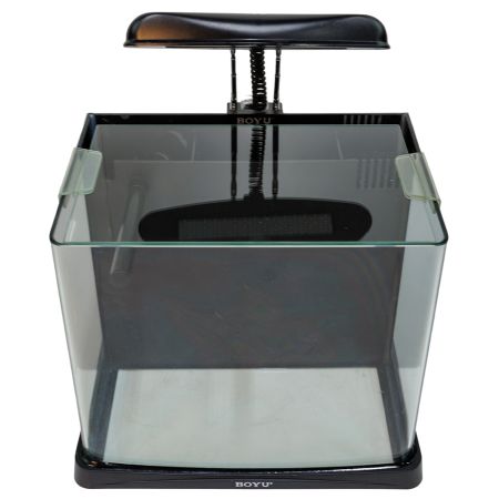 Аквариум Boyu Joyful Home ME-300 16 л, с покрывным стеклом, фильтром и LED-лампой