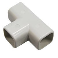 Переходник Т-образный  для трубы 22х22 мм 