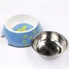 Миска со съемной чашей для собак и кошек, 14.5x14.5x5 см, 150 мл, синий