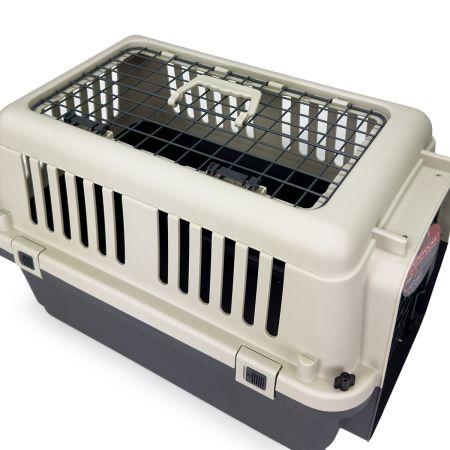 Переноска Safari Range 60х40х40 см для кошек и собак Pet Choice с металлической верхней решеткой