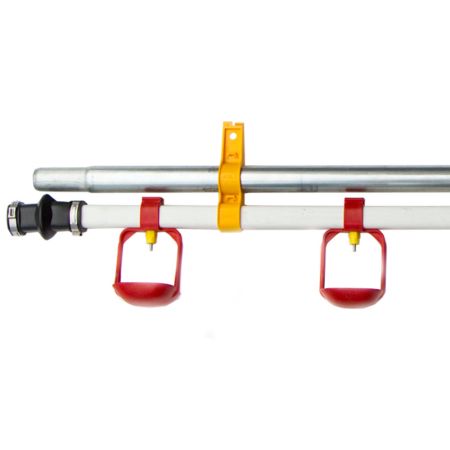 Труба поения в сборе 3 м, 15 ниппелей