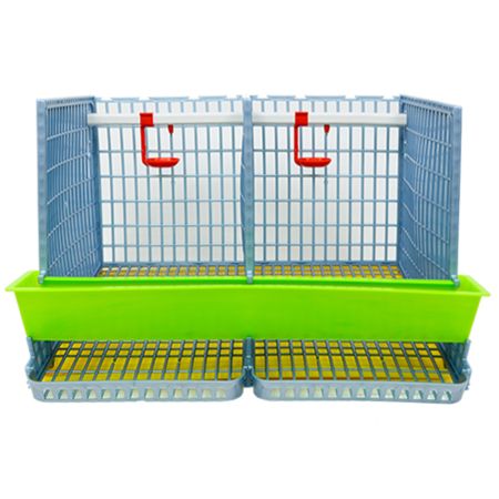 Клетка Comfortplast для куропаток midi 2 секции, пластиковая