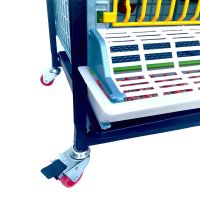 Клетка Comfortplast для перепелов без яйцесборника 3 секции, 3 яруса, 98x60x132 см, пластиковая