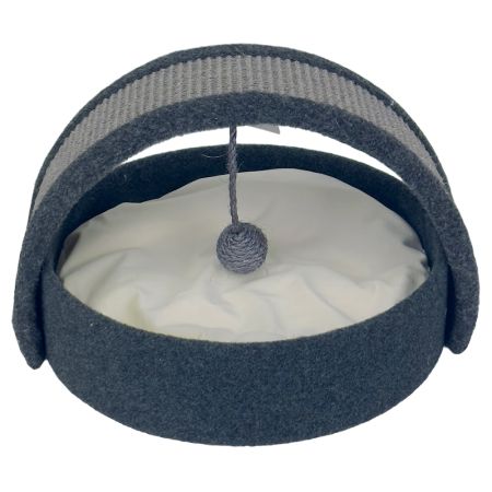 Когтеточка-лежак 40х42х30 см, графит