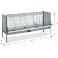 Клетка для цыплят и кур на 15 голов 160 см