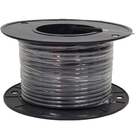 Кабель высоковольтный с двойной изоляцией для электроизгороди, диаметр 6 мм, 25 м