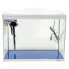 Аквариум Boyu EC-600 панорамный, 66 л, с фильтром и LED-лампой, белый
