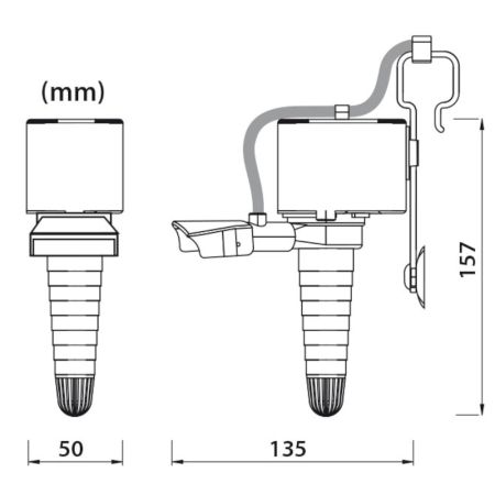 Помпа течения погружная для аквариума Newa Maxi power head MP400
