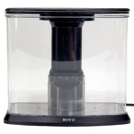 Аквариум Boyu DY-3 Desktop панорамный 3,6 л, настольный с фильтром и светильником