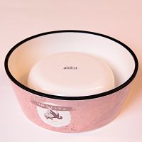 Миска меламиновая для кошек и собак, диаметр 22 см, 950 мл, хаски