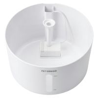 Автопоилка фонтан Petzengo PW9-L 2.5 л, с подсветкой, для кошек и собак, белая