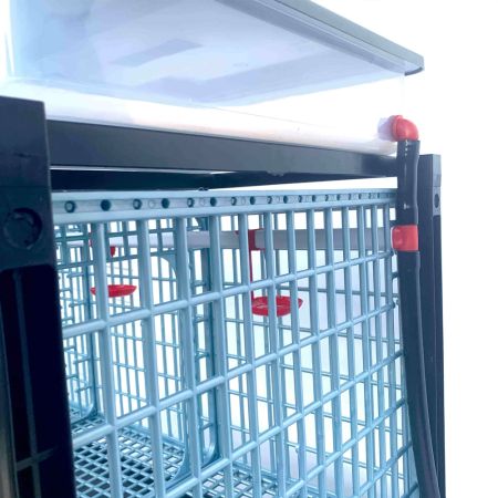 Клетка Comfortplast для бройлеров 3 секции, 2 яруса, пластиковая