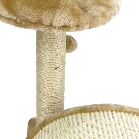Когтеточка-комплекс 35х35х45 см, бежевый