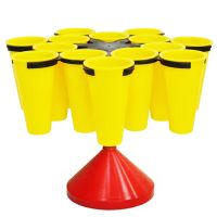 Установка для убоя перепелов 14 конусов пластик, алюминий