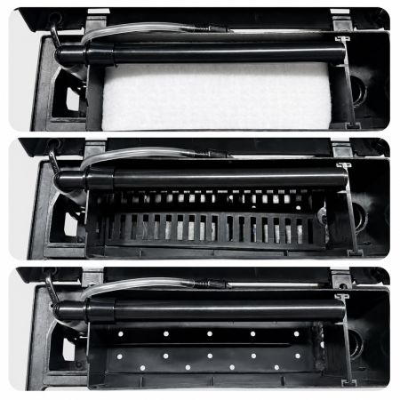 Аквариум Boyu MS-320 20 л с LED светильником и фильтром, черный