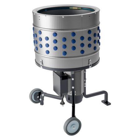 Перосъёмная машина HobbyFarm EU PRO C для уток и гусей с подводом воды, 50 см