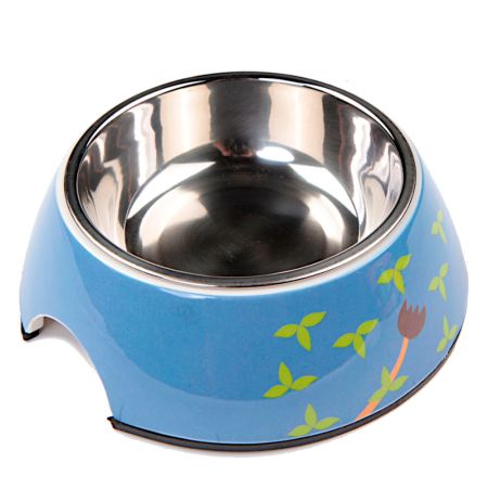 Миска со съемной чашей для собак и кошек, 14.5x14.5x5 см, 150 мл, синий Миска со съемной чашей для собак и кошек, 14.5x14.5x5 см, 150 мл, синий