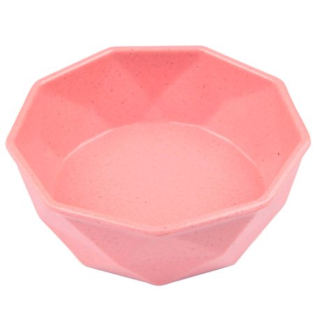 Миска, 14.4x14.4x5.4 см, 500 мл, розовый