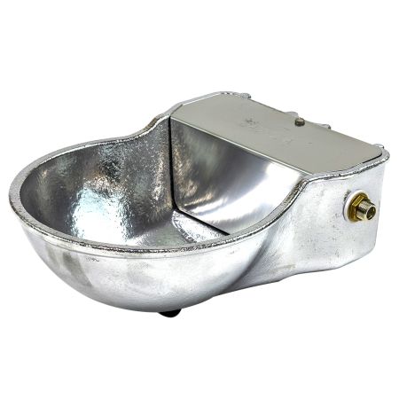 Поилка автоматическая 3,1 л для лошадей, КРС, овец, собак, алюминий