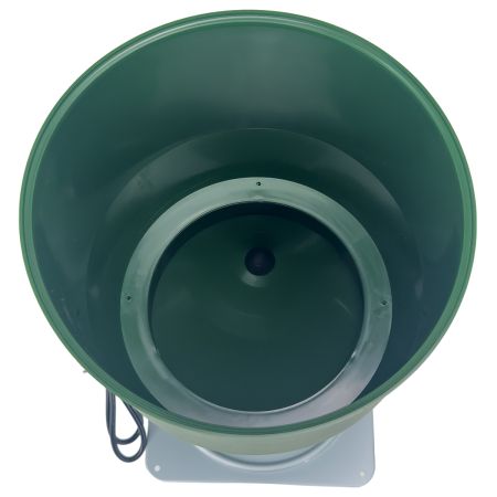 Зернодробилка HobbyFarm EM-25 COMPACT для измельчения зерна электрическая с функцией мельницы / в комплекте 2 сита