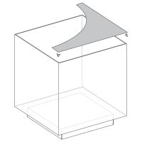 Крышка для аквариума Newa More NMO 20, стекло      