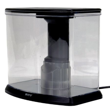 Аквариум Boyu DY-3 Desktop панорамный 3,6 л, настольный с фильтром и светильником
