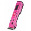 Машинка Heiniger Saphir Pink для стрижки животных, собак, кошек с 2-я аккумуляторами и лезвием #10 1,5 мм "red line"