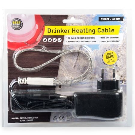 Нагревательный кабель для поилок 5 Вт 