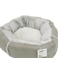 Лежак подушка Pet Choice для собак и кошек, круглый 76х76х15 см, меховой, серый Лежак подушка Pet Choice для собак и кошек, круглый 76х76х15 см, меховой, серый