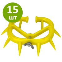Кольцо против самовыдаивания, 10,5х7,5 см, желтый, комплект 15 шт. Кольцо против самовыдаивания, 10,5х7,5 см, желтый, комплект 15 шт.