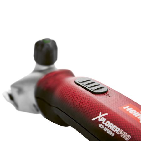 Машинка Heiniger Xplorer PRO 2-Speed для стрижки лошадей и КРС беспроводная с 2-мя аккумуляторами