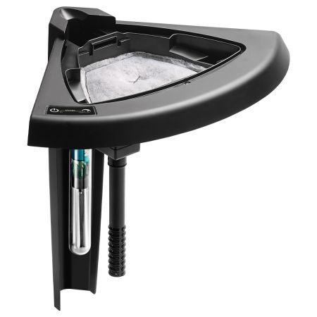 Креветочник Newa More Сaridinae NMO 20 W CRNE Daylight LED 18 л с крышкой, фильтром, нагревателем, освещением рассвет-закат, белый NEW VERSION