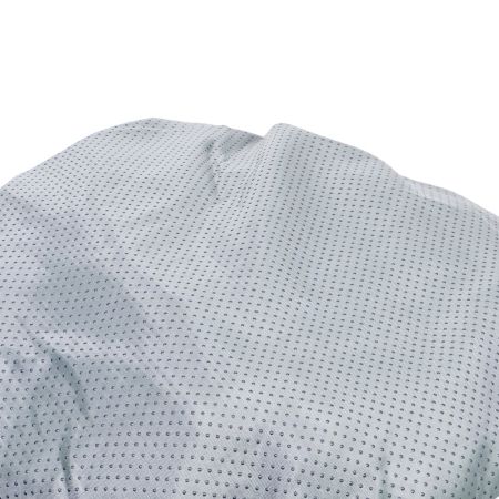 Лежак подушка Pet Choice для собак и кошек, круглый 76х76х15 см, меховой, серый