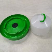 Поилка вакуумная 5 л с пробкой и ручкой, поддон 5 см