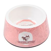 Миска меламиновая для кошек и собак, диаметр 15 см, 350 мл, хаски