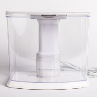 Аквариум Pawgether WF-3 панорамный 3,8 л, настольный с фильтром и светильником