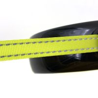 Поводок-рулетка со светоотражающей лентой 5 м для собак до 20 кг