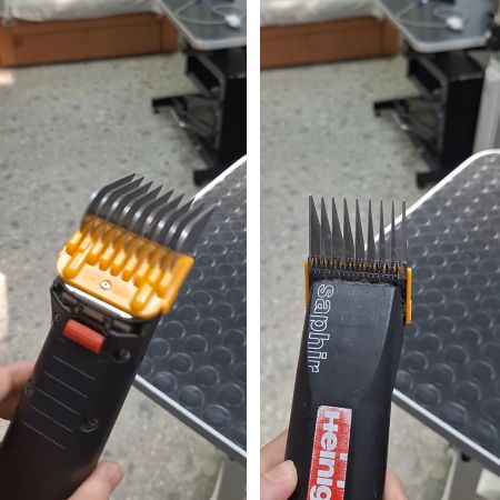 Насадка Heiniger 3/4“ 19 мм Snap-on на ножевой блок стандарт A5, оранжевая Насадка Heiniger 3/4“ 19 мм Snap-on на ножевой блок стандарт A5, оранжевая