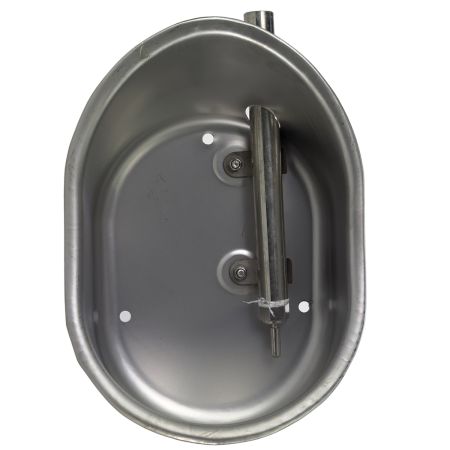 Поилка ниппельная с чашей размер L для откормочных свиней и свиноматок 1/2  внутренняя/верхняя подводка