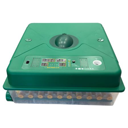 Инкубатор для яиц автоматический Des Champs ECO PROFI C-70 от сети и аккумулятора с овоскопом на 70 куриных яиц