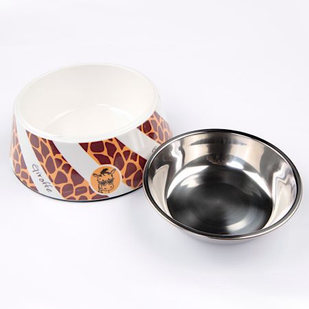 Миска, 17.5x17.5x6.6 см, 340 мл, оранжевый