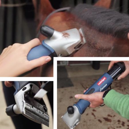 Машинка Heiniger Xplorer для стрижки лошадей и КРС с 2-я аккумуляторами