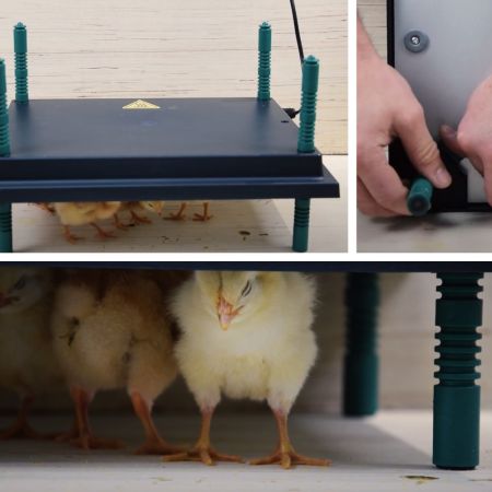 Панель обогревательная HobbyFarm 25х30 см 20 Вт для цыплят